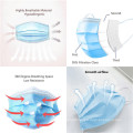 PP Nonwoven Filtration Single Use Face Mask